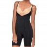 Комбинезон "открытый бюст" Spanx 2325 в черном цвете, вид спереди 2